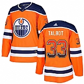 Oilers 33 Cam Talbot Orange Drift Fashion Adidas Jersey,baseball caps,new era cap wholesale,wholesale hats